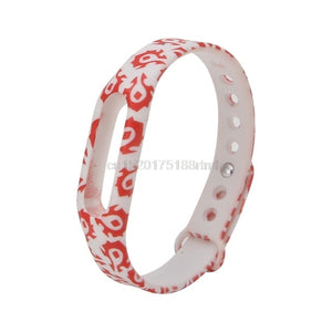 Colorful Silicone Wrist Band Strap Wristband Replacement For Xiaomi Mi Band 1