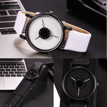 Load image into Gallery viewer, Quartz Fashion Simple Artificial Design Wrist Band Men Watch Leather Women